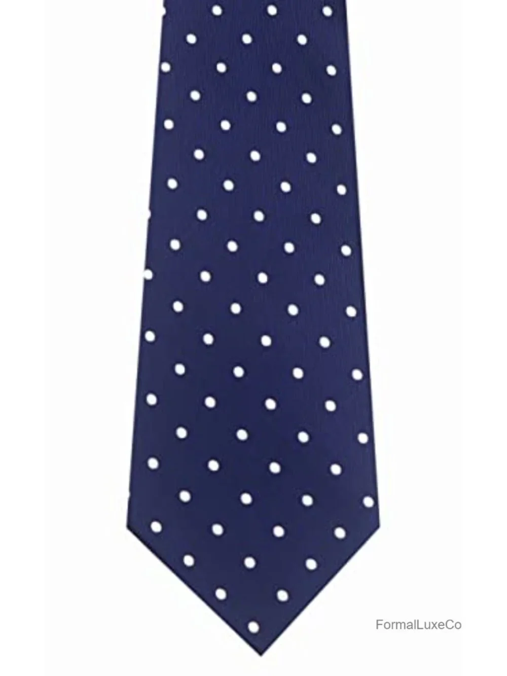 Men's Jacquard Polka Dot Necktie - Formal Skinny Tie